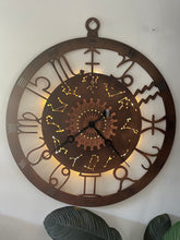 Load image into Gallery viewer, Large Zodiac Clock with backlight