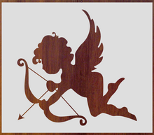 Load image into Gallery viewer, Stencil 701 - Angle Arrow - Cupid - periwinkle-laser
