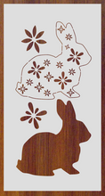 Load image into Gallery viewer, Stencil 225 - Bunny - periwinkle-laser
