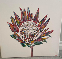 Load image into Gallery viewer, 2021-03-14-2 King Protea (Based on real one) - periwinkle-laser
